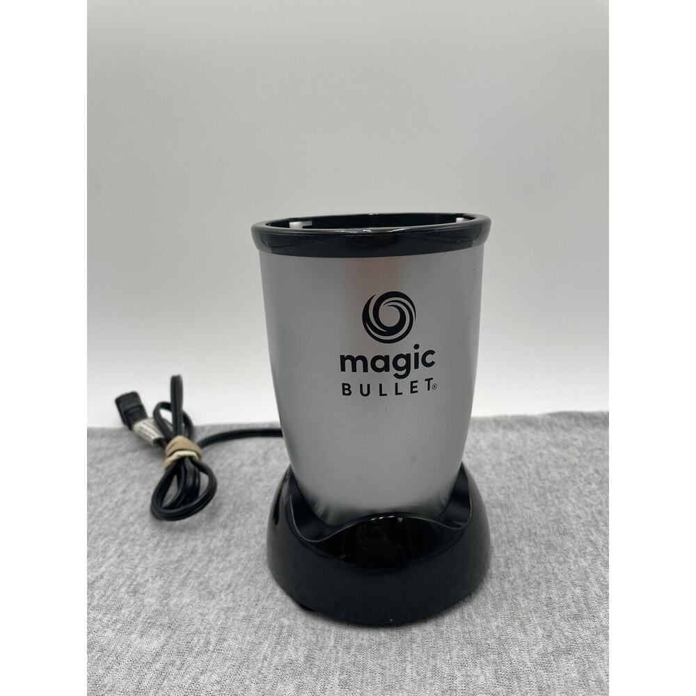 Magic Bullet Blender MB1001B Replacement Parts motor Base only / Silver Works